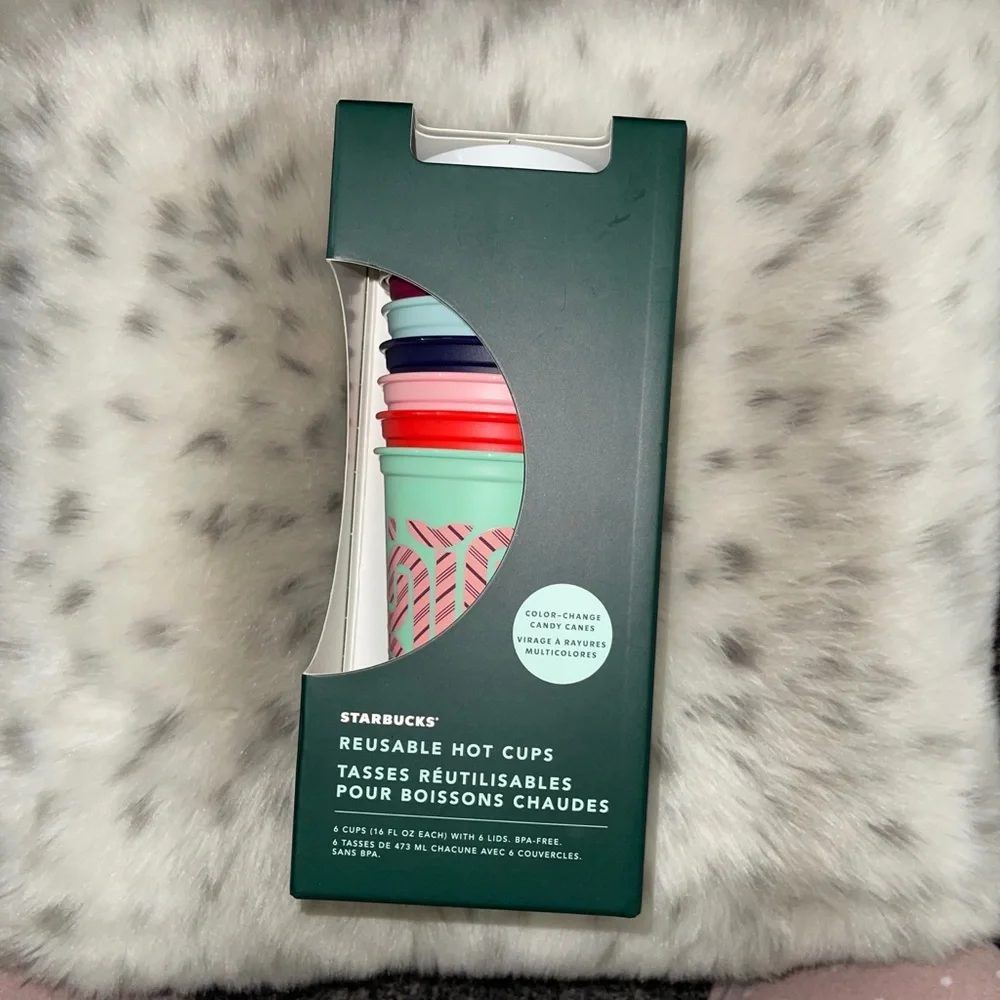 🤍❤️Starbucks color changing reusable‎ cups ❤️🤍